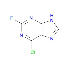 6-Chloro-2-fluoro-9H-purine