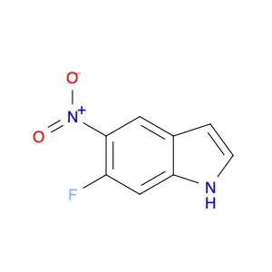1H-Indole, 6-fluoro-5-nitro-