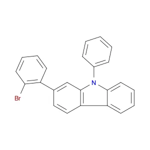 2-(2-Bromophenyl)-9-phenyl-9H-carbazole