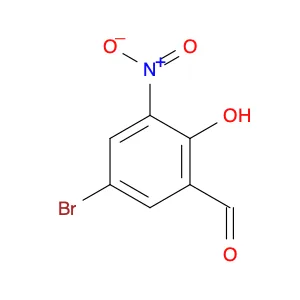 5-Bromo-2-hydroxy-3-nitrobenzaldehyde