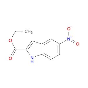 1H-Indole-2-carboxylic acid, 5-nitro-, ethyl ester