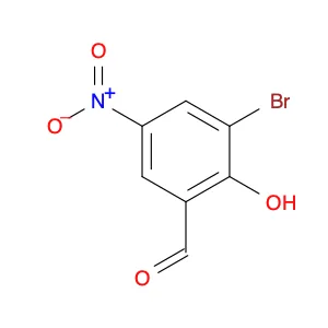 Benzaldehyde, 3-bromo-2-hydroxy-5-nitro-