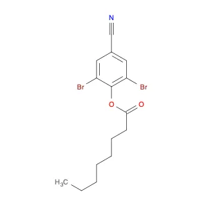 Octanoic acid, 2,6-dibromo-4-cyanophenyl ester