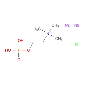 Ethanaminium, N,N,N-trimethyl-2-(phosphonooxy)-, chloride, sodium salt (1:1:2)