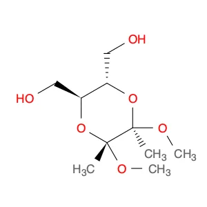 1,4-DIOXANE-2,3-DIMETHANOL, 5,6-DIMETHOXY-5,6-DIMETHYL-, (2S,3S,5R,6R)-