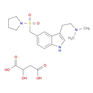 Butanedioic acid, 2-hydroxy-, compd. with N,N-dimethyl-5-[(1-pyrrolidinylsulfonyl)methyl]-1H-indol…