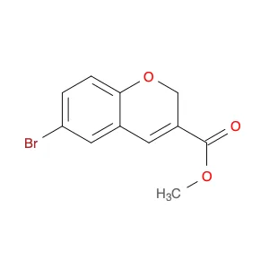 2H-1-Benzopyran-3-carboxylic acid, 6-bromo-, methyl ester