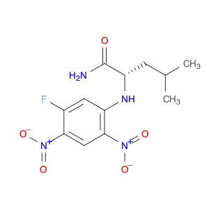 Pentanamide, 2-[(5-fluoro-2,4-dinitrophenyl)amino]-4-methyl-, (2S)-