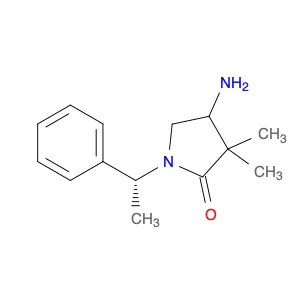 4-Amino-3,3-dimethyl-1-((R)-1-phenylethyl)pyrrolidin-2-one