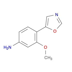 3-Methoxy-4-(1,3-oxazol-5-yl)aniline