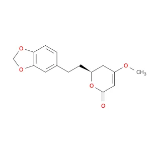 (S)-6-(2-(Benzo[d][1,3]dioxol-5-yl)ethyl)-4-methoxy-5,6-dihydro-2H-pyran-2-one