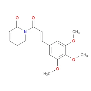 2(1H)-Pyridinone, 5,6-dihydro-1-[(2E)-1-oxo-3-(3,4,5-trimethoxyphenyl)-2-propen-1-yl]-