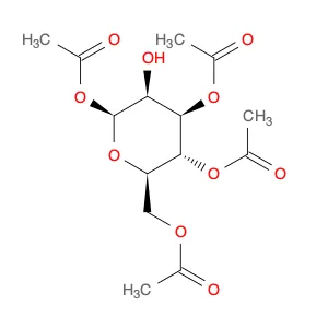 (2S,3S,4R,5R,6R)-6-(Acetoxymethyl)-3-hydroxytetrahydro-2H-pyran-2,4,5-triyl triacetate