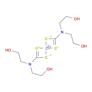 Bis(di(2-hydroxyethyl)dithiocarbamato)zinc