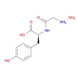 (2S)-2-(2-aminoacetamido)-3-(4-hydroxyphenyl)propanoic acid hydrate