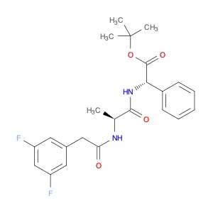 Glycine, N-[2-(3,5-difluorophenyl)acetyl]-L-alanyl-2-phenyl-, 1,1-dimethylethyl ester, (2S)-