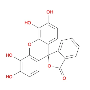 Spiro[isobenzofuran-1(3H),9'-[9H]xanthen]-3-one, 3',4',5',6'-tetrahydroxy-