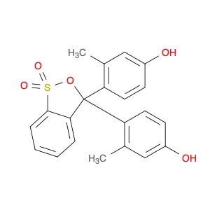 Phenol, 4,4'-(1,1-dioxido-3H-2,1-benzoxathiol-3-ylidene)bis[3-methyl-