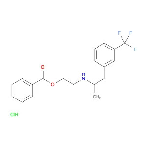 2-((1-(3-(Trifluoromethyl)phenyl)propan-2-yl)amino)ethyl benzoate hydrochloride