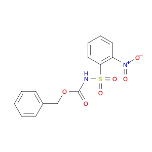 Carbamic acid, N-[(2-nitrophenyl)sulfonyl]-, phenylmethyl ester