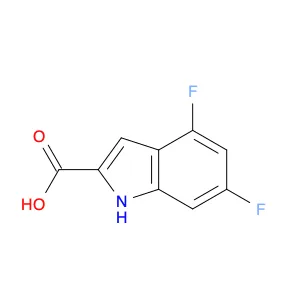 1H-​Indole-​2-​carboxylic acid, 4,​6-​difluoro-