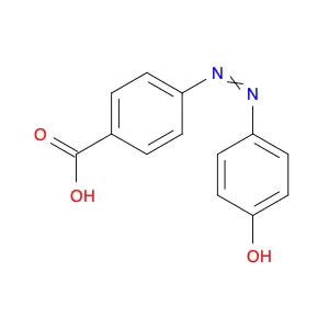 Benzoic acid, 4-[2-(4-hydroxyphenyl)diazenyl]-