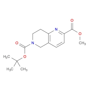6-Tert-Butyl 2-Methyl 7,8-Dihydro-1,6-Naphthyridine-2,6(5H)-Dicarboxylate