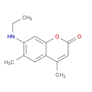 2H-1-Benzopyran-2-one, 7-(ethylamino)-4,6-dimethyl-