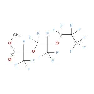 Propanoic acid, 2,3,3,3-tetrafluoro-2-[1,1,2,3,3,3-hexafluoro-2-(1,1,2,2,3,3,3-heptafluoropropoxy)…