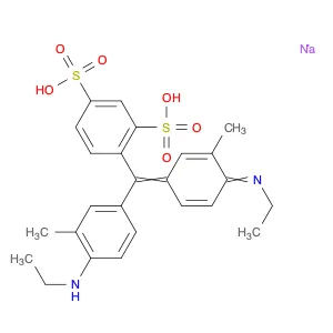 Sodium 4-((4-(ethylamino)-3-methylphenyl)(4-(ethylimino)-3-methylcyclohexa-2,5-dien-1-ylidene)meth…