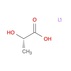 Propanoic acid, 2-​hydroxy-​, lithium salt (1:1)​, (2S)​-