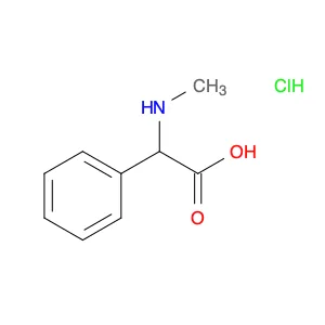 2-(Methylamino)-2-phenylacetic acid HCl