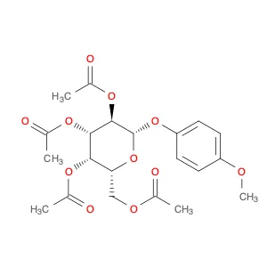 4-Methoxyphenyl 2,3,4,6-tetra-o-acetyl-β-d-galactopyranoside