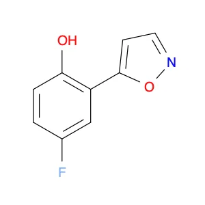 Phenol, 4-fluoro-2-(5-isoxazolyl)-