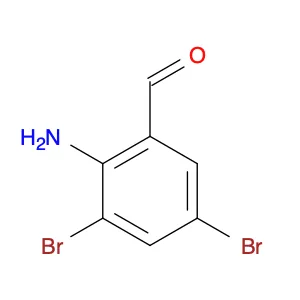 2-Amino-3,5-dibromobenzaldehyde