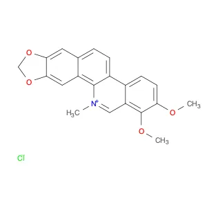 1,2-dimethoxy-12-methyl[1,3]benzodioxolo[5,6-c]phenanthridiniumchloride