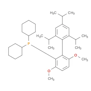 2-(Dicyclohexylphosphino)3,6-dimethoxy-2′,4′,6′-triisopropyl-1,1′-biphenyl