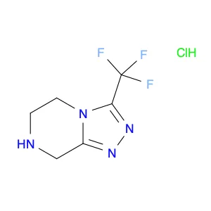 3-(Trifluoromethyl)-5,6,7,8-tetrahydro-[1,2,4]triazolo[4,3-a]pyrazine, HCl