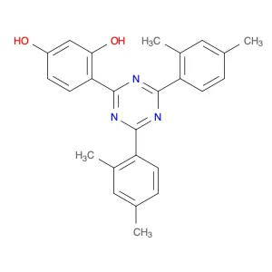 4-[4,6-Bis(2,4-dimethylphenyl)-5H-s-triazin-2-ylidene]-3-hydroxy-cyclohexa-2,5-dien-1-one