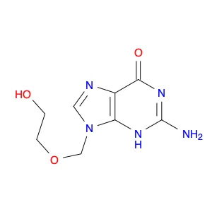 2-amino-9-[(2-hydroxyethoxy)methyl]-6,9-dihydro-1H-purin-6-one
