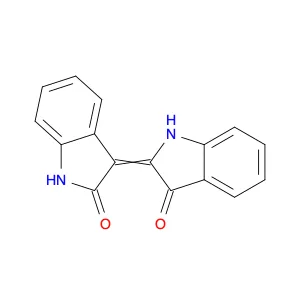 2H-Indol-2-one,3-(1,3-dihydro-3-oxo-2H-indol-2-ylidene)-1,3-dihydro-