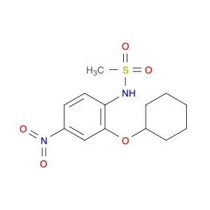 N-[2-(Cyclohexyloxy)-4-nitrophenyl]methanesulfonamide