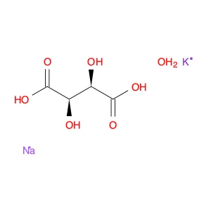 Potassium sodium (2R,3R)-2,3-dihydroxysuccinate tetrahydrate