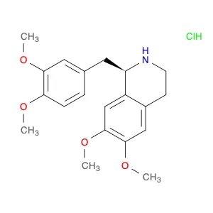 (1R)-1-[(3,4-Dimethoxyphenyl)methyl]-1,2,3,4-tetrahydro-6,7-dimethoxy-isoquinoline hydrochloride