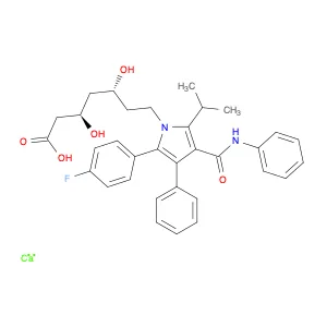1H-Pyrrole-1-heptanoicacid,2-(4-fluorophenyl)-β,δ-dihydroxy-5-(1-methylethyl)-3-phenyl-4-[(phenyla…