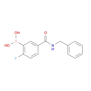 (5-(BENZYLCARBAMOYL)-2-FLUOROPHENYL)BORONIC ACID