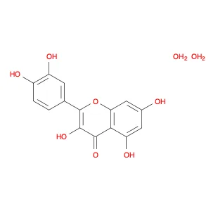 2-(3,4-Dihydroxyphenyl)-3,5,7-trihydroxy-4H-chromen-4-one dihydrate