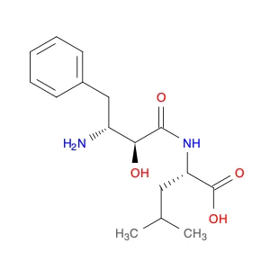 (2S)-2-[(2S,3R)-3-amino-2-hydroxy-4-phenylbutanamido]-4-methylpentanoic acid