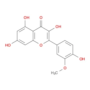 3,5,7-Trihydroxy-2-(4-hydroxy-3-metoxyphenyl)benzopyran-4-one