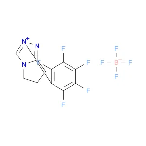 2-(2,3,4,5,6-pentafluorophenyl)-6,7-dihydro-5H-pyrrolo[2,1-c][1,2,4]triazol-4-ium,tetrafluoroborate